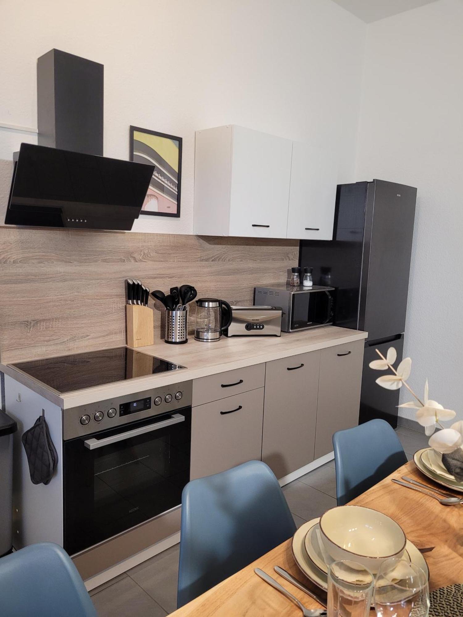 T21 - Apartment Direkt Im Zentrum Mit Parkplatz Κέμνιτς Εξωτερικό φωτογραφία