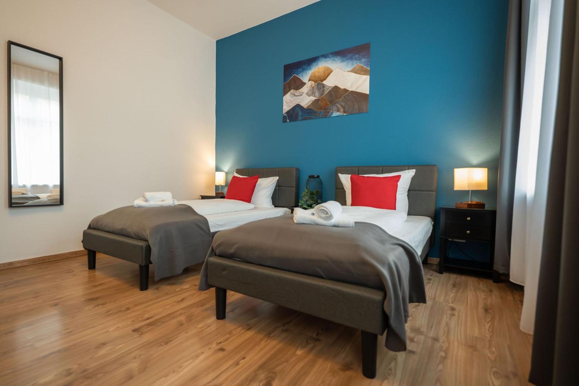 T21 - Apartment Direkt Im Zentrum Mit Parkplatz Κέμνιτς Εξωτερικό φωτογραφία