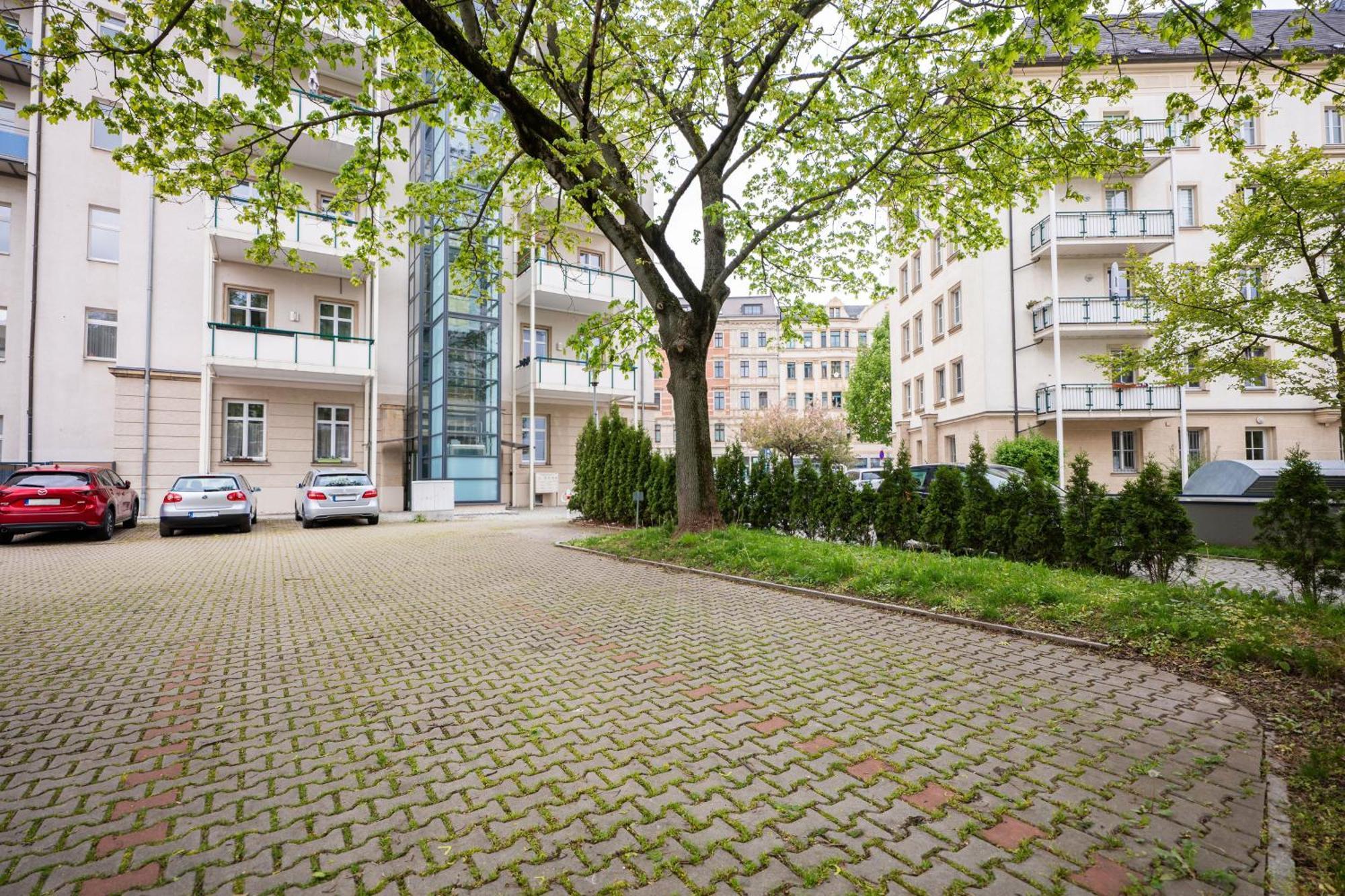 T21 - Apartment Direkt Im Zentrum Mit Parkplatz Κέμνιτς Εξωτερικό φωτογραφία